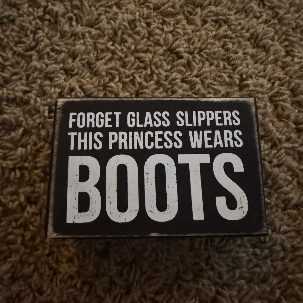 Primitives by Kathy Black Wooden Sign